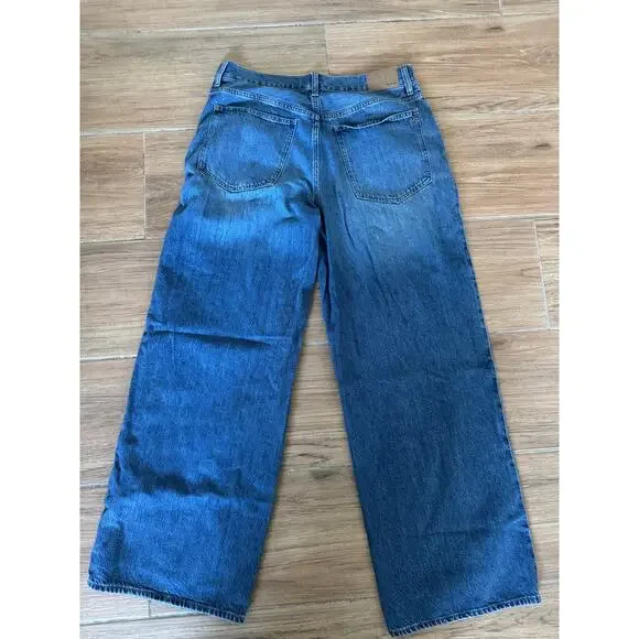 Madewell super wide leg jeans size 31